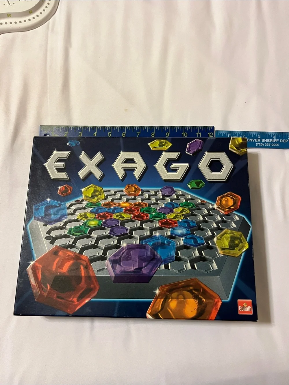 Goliath Games Exago Hexagonal Board Game Complete Strategy Game #70309
